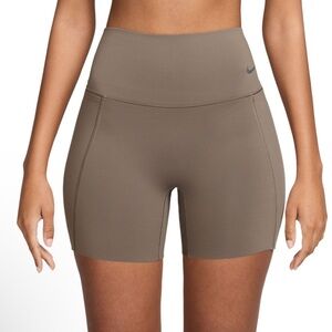 Nike Women's Medium Support High Waisted 5” Bike Shorts FZ6758-004